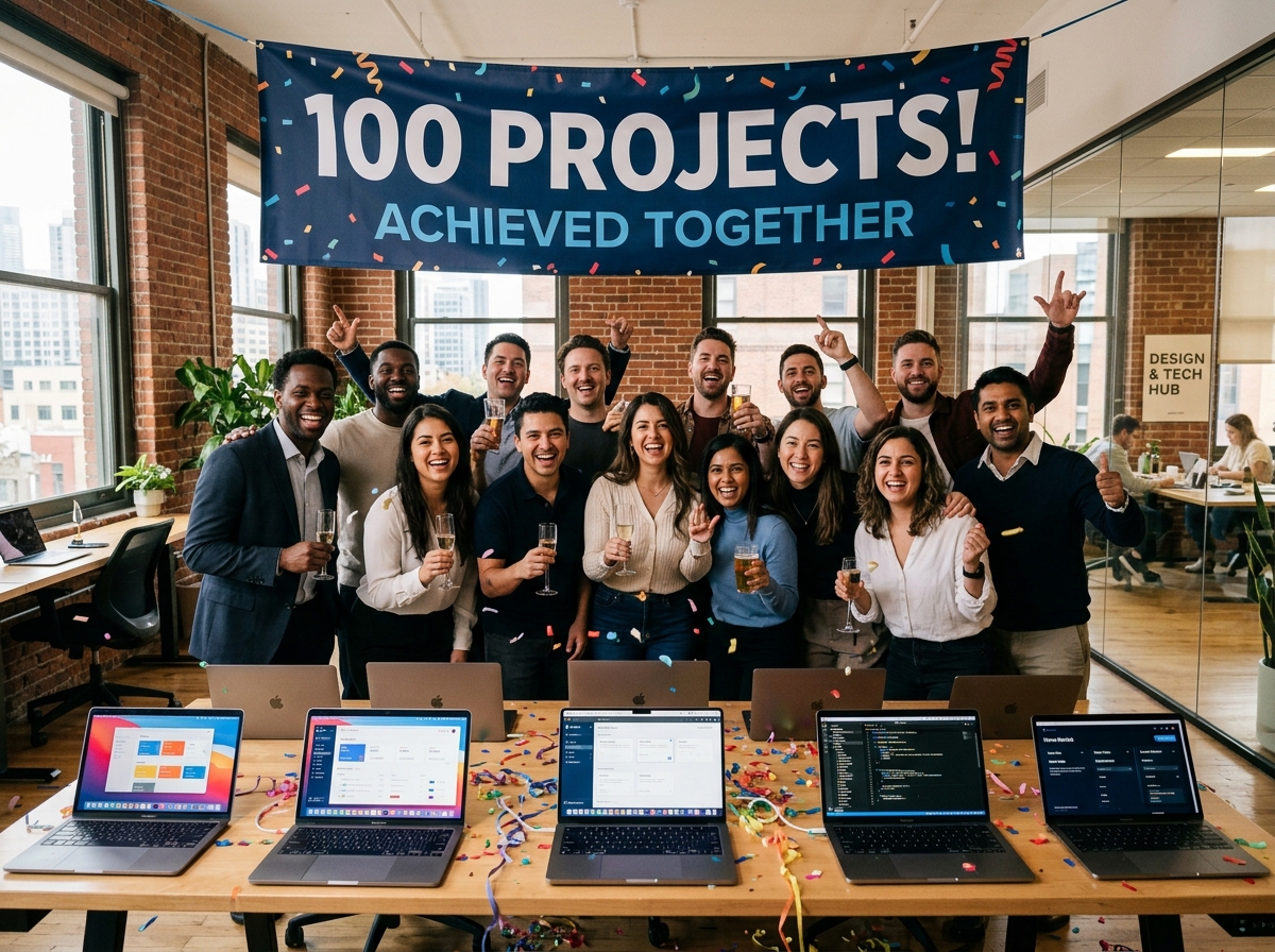 Go Tech Studio Reaches 100 Projects Milestone: A Letter from the Founder