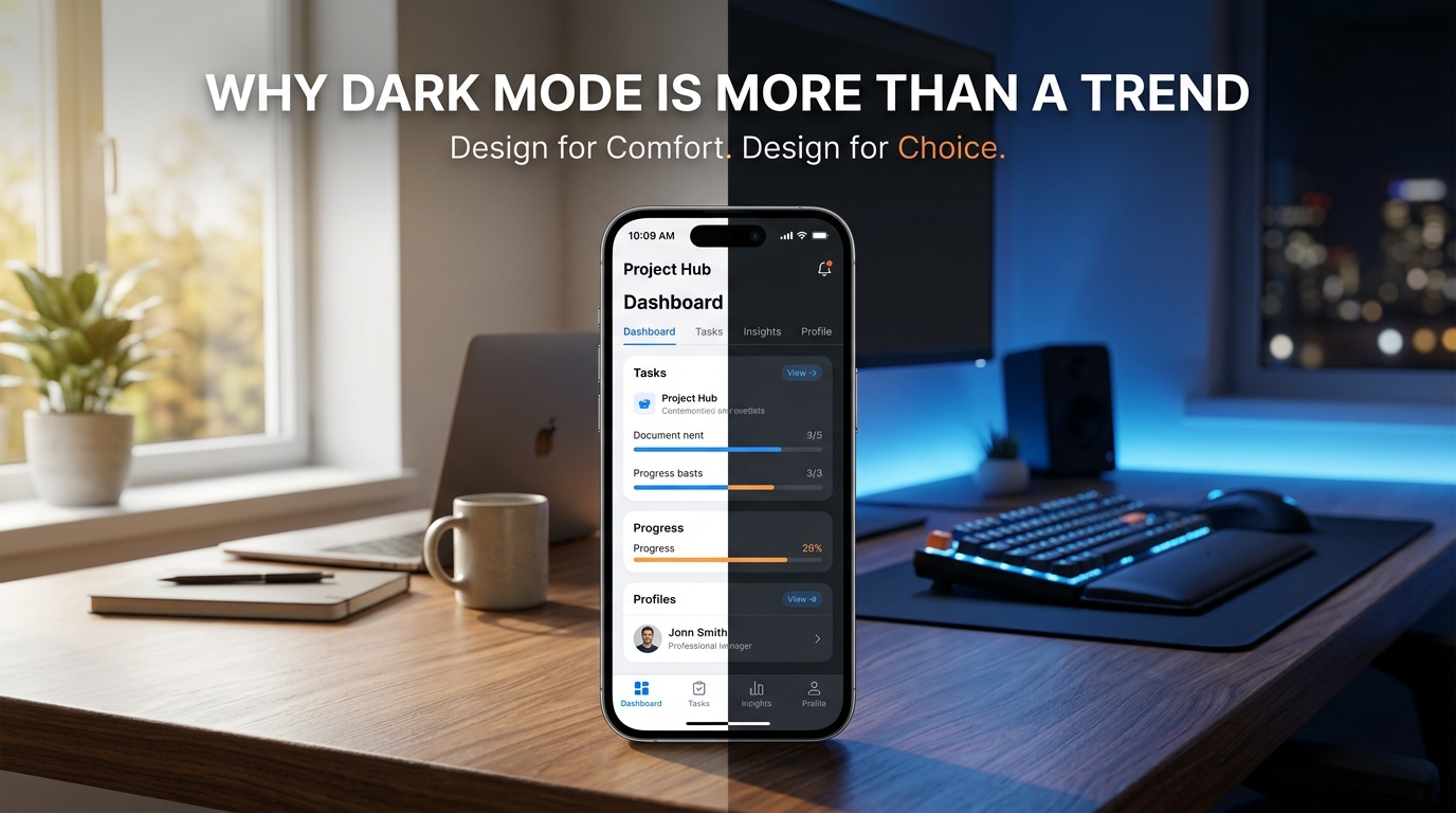 Why Dark Mode Is More Than a Trend: A Better Experience for Modern Users