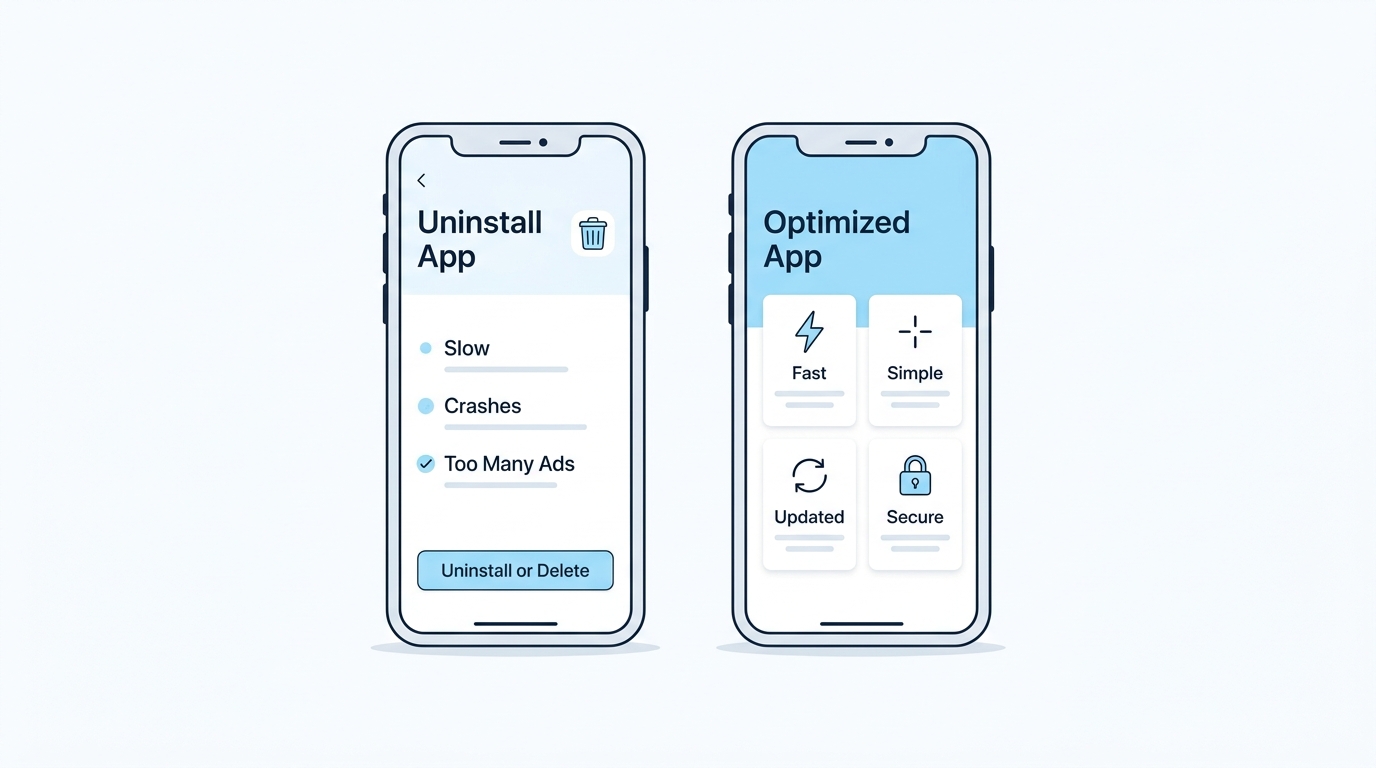 What Makes Users Delete an App? 7 Common Reasons Businesses Should Know