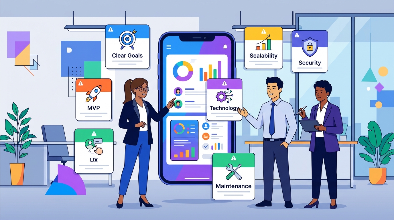7 Common Mistakes Businesses Make When Building a Mobile App